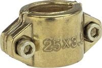 Produktbild: GARDENA 07211-20 Messing Klemmschalen 25 mm (1") &Oslash;