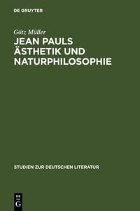 Produktbild: Jean Pauls &Auml;sthetik und Naturphilosophie
