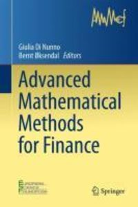 Produktbild: Advanced Mathematical Methods for Finance