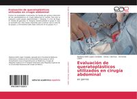 Produktbild: Evaluaci&oacute;n de queratopl&aacute;sticos utilizados en cirug&iacute;a abdominal