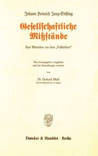 Produktbild: Gesellschaftliche Mi&szlig;st&auml;nde.