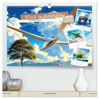 Produktbild: Wind in Bewegung (hochwertiger Premium Wandkalender 2026 DIN A2 quer), Kunstdruck in Hochglanz