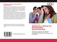 Produktbild: Violencia y Acoso en Estudiantes Universitarios