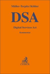 Produktbild: Digital Services Act. DSA
