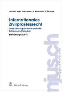 Produktbild: Internationales Zivilprozessrecht - unter Einbezug der internationalen Schiedsgerichtsbarkeit