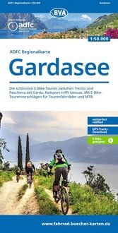 Produktbild: BVA ADFC Regionalkarte Gardasee 1:50.000