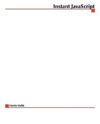 Produktbild: Instant Javascripts