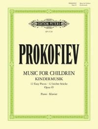 Produktbild: Music for Children: 12 easy pieces for Piano (1935) f&uuml;r Klavier solo op. 65 -Kindermusik-