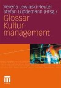 Produktbild: Glossar Kulturmanagement