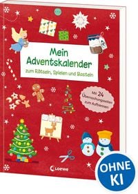 Produktbild: Mein Adventskalender zum R&auml;tseln, Spielen und Basteln