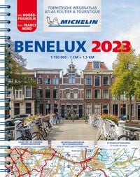 Produktbild: Michelin Stra&szlig;enatlas Benelux mit Spiralbindung