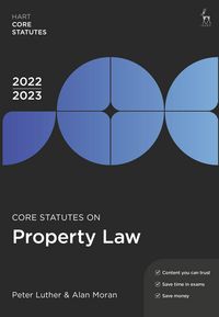 Produktbild: Core Statutes on Property Law 2022-23