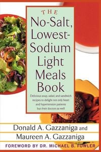 Produktbild: The No-Salt, Lowest-Sodium Light Meals Book