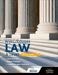 Produktbild: Davies, S: WJEC/Eduqas Law A Level