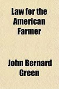 Produktbild: Law for the American Farmer