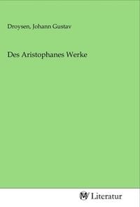 Produktbild: Des Aristophanes Werke