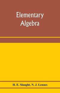 Produktbild: Elementary algebra