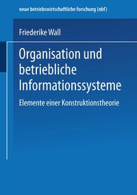 Produktbild: Organisation und betriebliche Informationssysteme