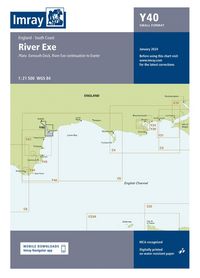 Produktbild: Y40 River Exe (Small Format), Imray Chart