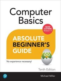 Produktbild: Computer Basics Absolute Beginner's Guide, Windows 11 Edition