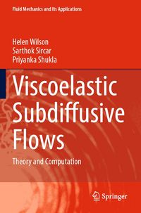Produktbild: Viscoelastic Subdiffusive Flows