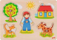 Produktbild: Katze, Hund,... Steckpuzzle