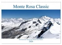 Produktbild: Monte Rosa Classic - Die klassische Tour um das Monte Rosa Massiv (Wandkalender 2026 DIN A3 quer), CALVENDO Monatskalender