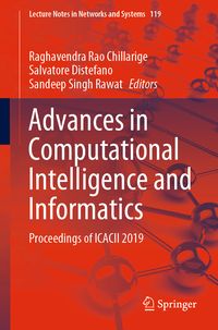 Produktbild: Advances in Computational Intelligence and Informatics