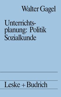 Produktbild: Unterrichtsplanung: Politik/Sozialkunde