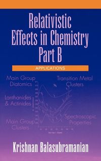 Produktbild: Relativistic Effects in Chemistry, Applications