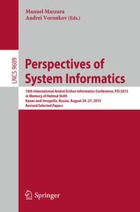 Produktbild: Perspectives of System Informatics