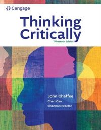 Produktbild: Thinking Critically