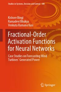 Produktbild: Fractional-Order Activation Functions for Neural Networks