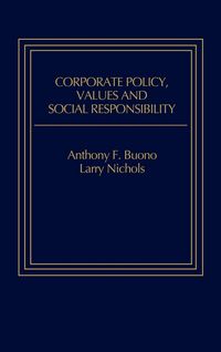 Produktbild: Corporate Policy, Values and Social Responsibility
