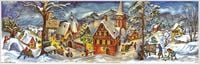 Produktbild: Adventskalender "Kleines Dorf im Winter"