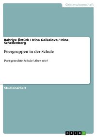 Produktbild: Peergruppen in der Schule