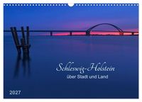 Produktbild: Schleswig-Holstein - &uuml;ber Stadt und Land (Wandkalender 2027 DIN A3 quer), CALVENDO Monatskalender