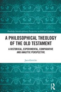 Produktbild: A Philosophical Theology of the Old Testament