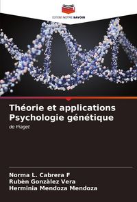 Produktbild: Th&eacute;orie et applications Psychologie g&eacute;n&eacute;tique