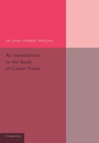 Produktbild: An Introduction to the Study of Colour Vision