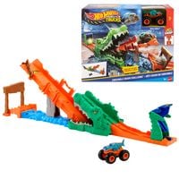 Produktbild: Hot Wheels Monster Trucks Krokodil Crash Challenge