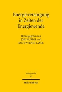 Produktbild: Energieversorgung in Zeiten der Energiewende