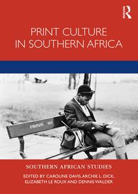 Produktbild: Print Culture in Southern Africa