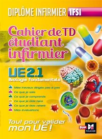 Produktbild: Cahier de TD &eacute;tudiant infirmier : UE 2.1, biologie fondamentale