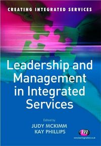 Produktbild: Leadership and Management in Integrated Services