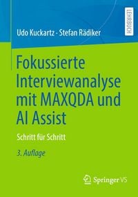 Produktbild: Fokussierte Interviewanalyse mit MAXQDA und AI Assist