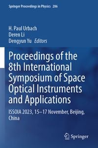 Produktbild: Proceedings of the 8th International Symposium of Space Optical Instruments and Applications