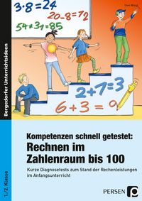 Produktbild: Kompetenzen schnell getestet: Rechnen ZR bis 100