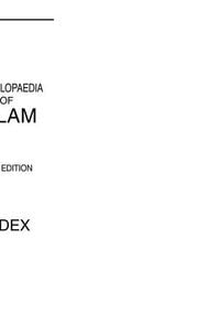 Produktbild: Encyclopaedia of Islam, Index Volume