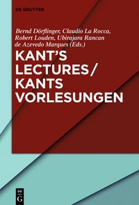 Produktbild: Kant&rsquo;s Lectures / Kants Vorlesungen